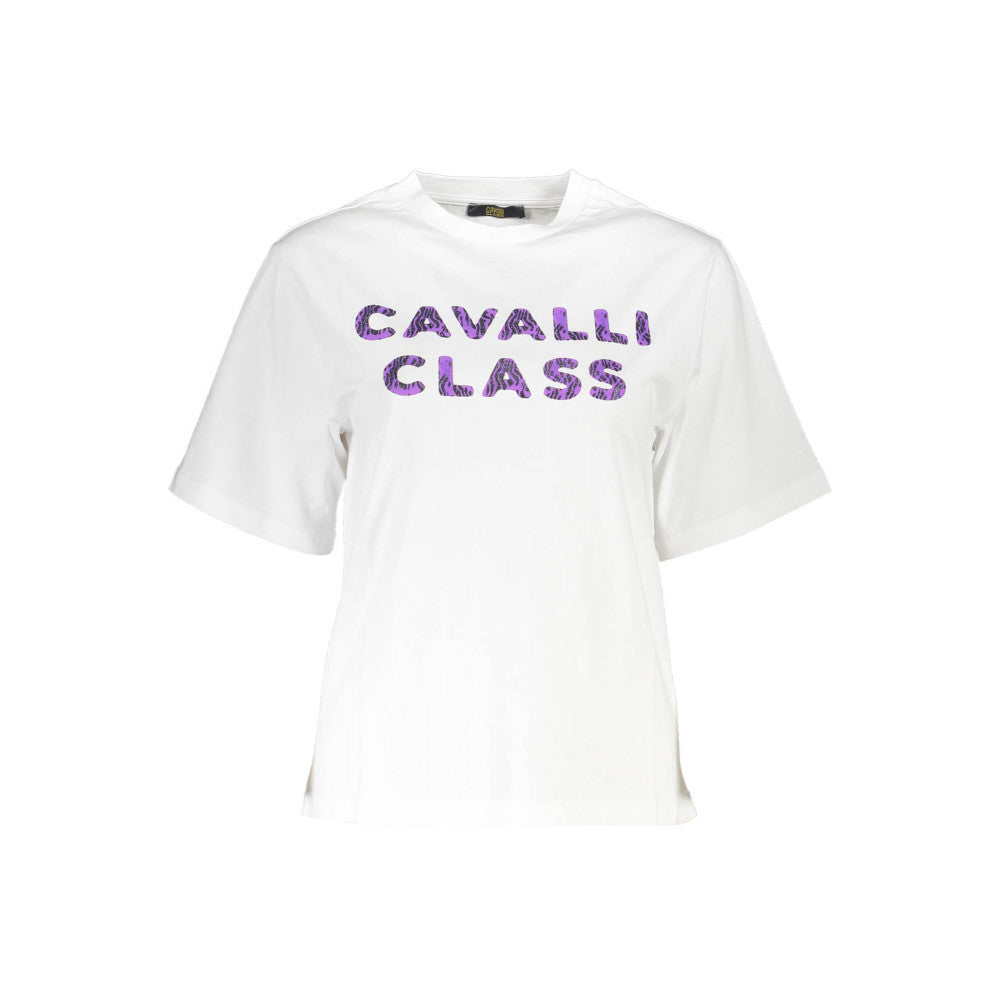 CAVALLI CLASS T-SHIRT MANICHE CORTE DONNA