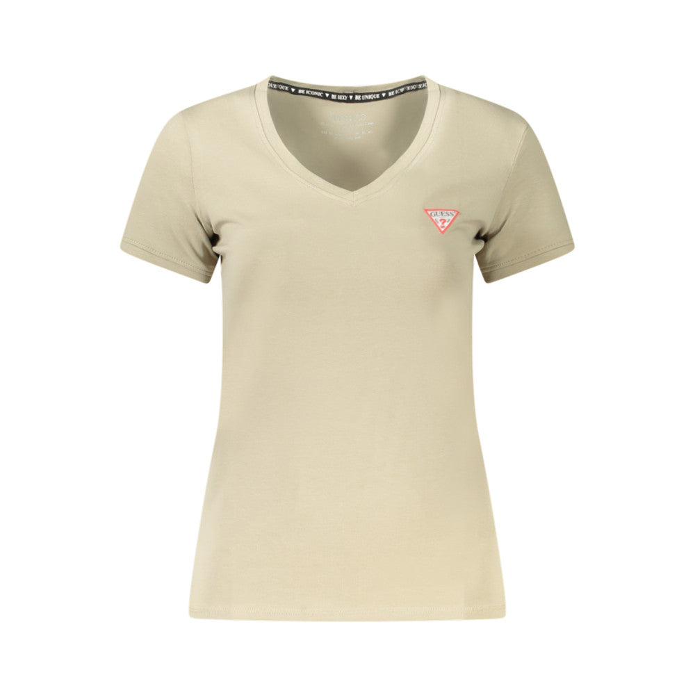 GUESS JEANS T-SHIRT MANICHE CORTE DONNA